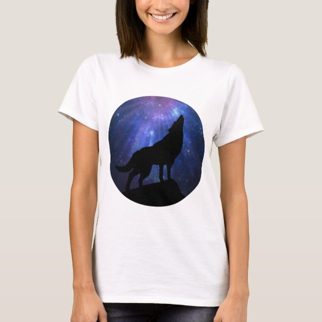 Celestial Wolf T-Shirt (Vorderseite)