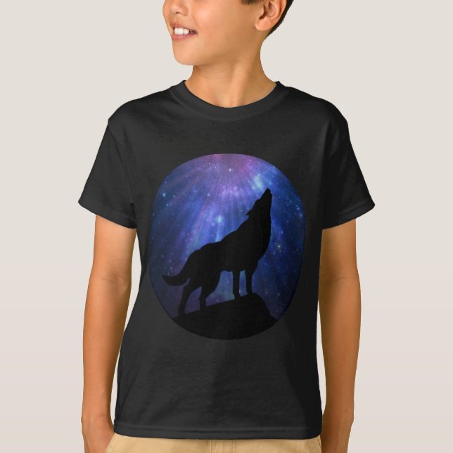Celestial Wolf T-Shirt (Vorderseite)