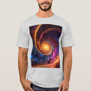 Celestial X-Ray Glow - A Cosmic Dreamscape T-Shirt