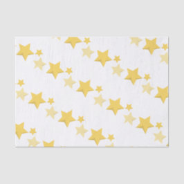 Celestial Yellow Niedlich Stars Babydusche Seidenpapier