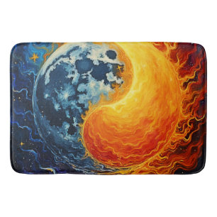 Celestial Yin Yang Art Badematte