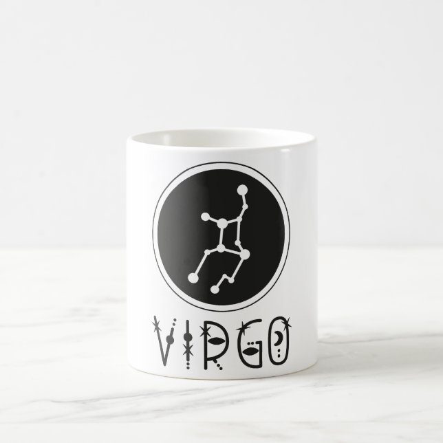 Celestial Zodiac Sign Tasse/Virgo Kaffeetasse (Mittel)