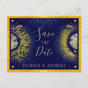Celestiale Liebe Save the Date Postkarte