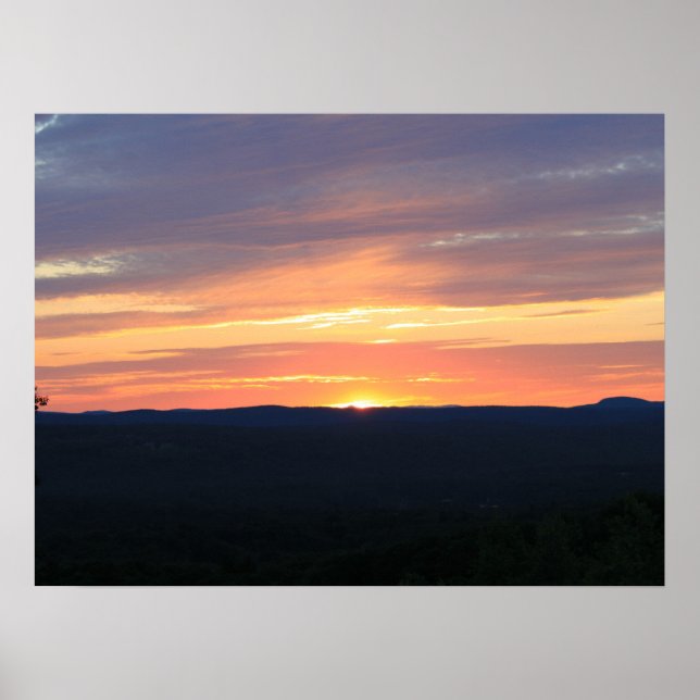 Celestiale Strahlung Poster (Vorne)