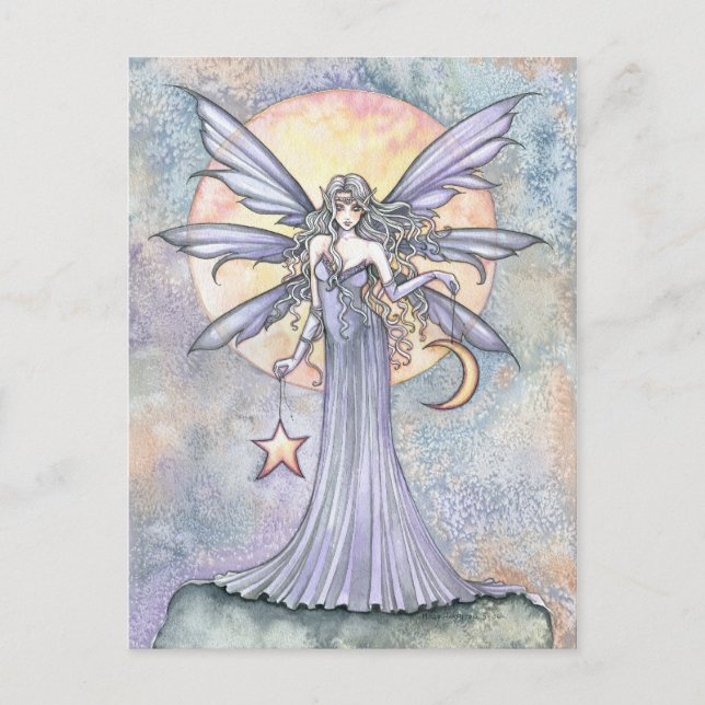 Celestianna Fairy Fantasy Postcard Postkarte (Vorderseite)
