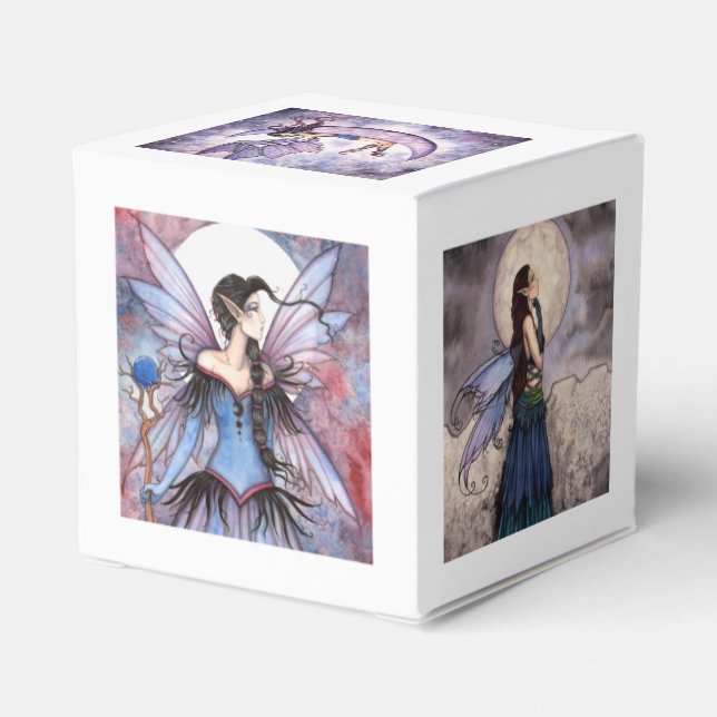 Celestis Fairies Fantasy Art Gunst Box Geschenkschachtel (Rückseite)