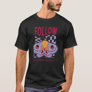 Celestitic Aesthetic Triple Moon Wicca Witchy Taro T-Shirt