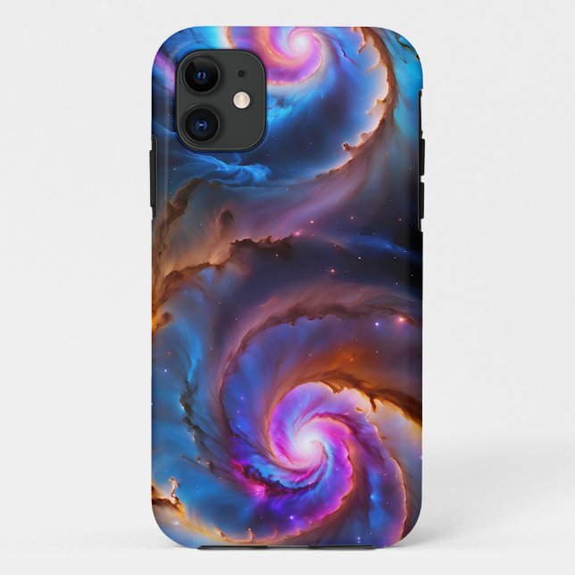 "Celestium" - Nebula und Galaxien Case-Mate iPhone Hülle (Rückseite)