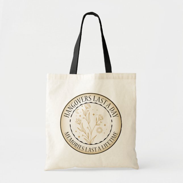 Celestrial Hangover Erinnerungen Bachelorette Tragetasche (Vorne)