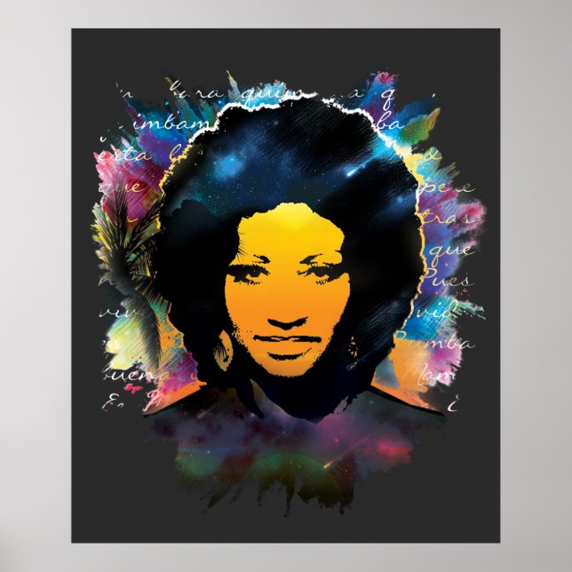 Celia Cruz Poster (Vorne)