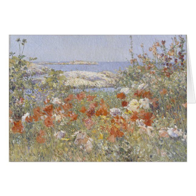 Celia Thaxter's Garden von Frederick Childe Hassam (Vorderseite (Horizontal))