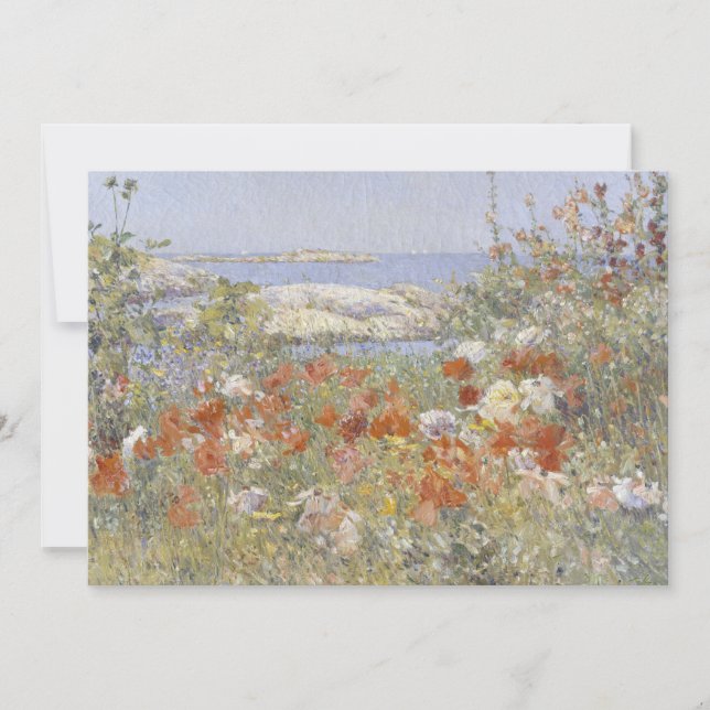 Celia Thaxter's Garden von Frederick Childe Hassam (Vorderseite)