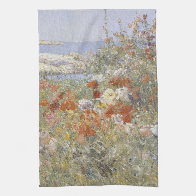 Celia Thaxter's Garden von Frederick Childe Hassam Handtuch (Vertikal)