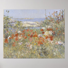 Celia Thaxter's Garden von Frederick Childe Hassam Poster