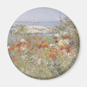 Celia Thaxters Garten durch Childe Hassam Magnet