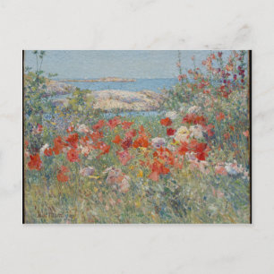 Celia Thaxter's Garten, Isles of Shoals, Maine Postkarte
