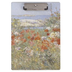 Celia Thaxter's Garten von Frederick Childe Hassam Klemmbrett