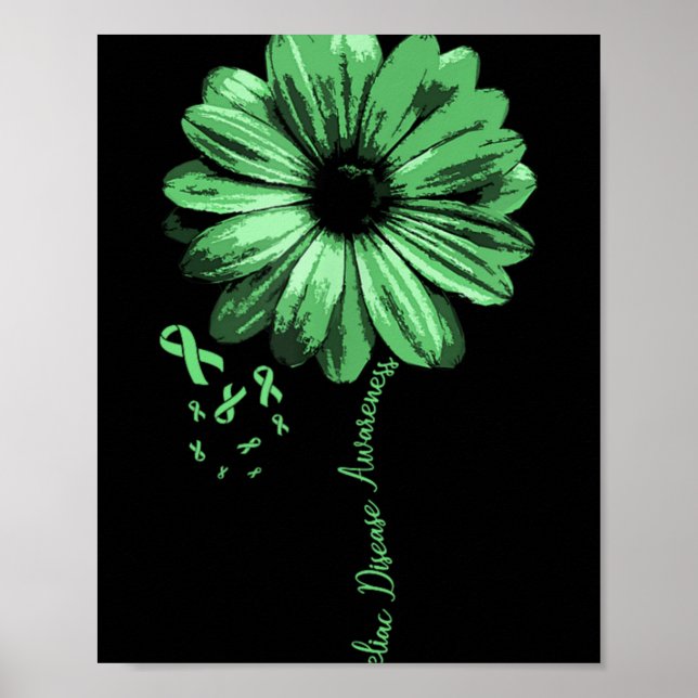 Celiac Disease Awareness Cluten Warrior Pretty Gif Poster (Vorne)
