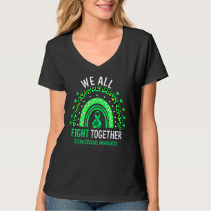 Celiac Disease Awareness Month Support Leopard Rai T-Shirt