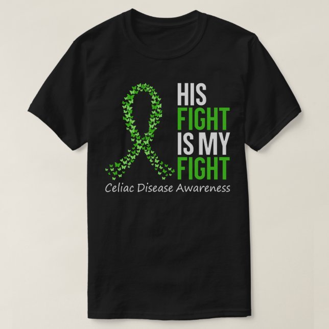  Celiac Disease Awareness Sein Kampf ist mein Kamp T-Shirt (Design vorne)
