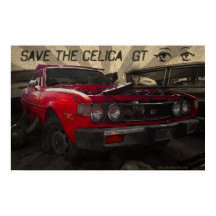 Celica GT Poster