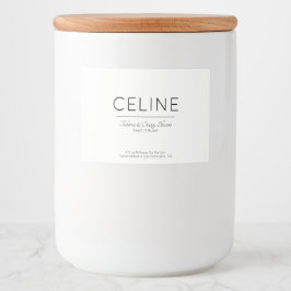 Celine Candle Reed Aufkleber Diffuser Label Aufkle
