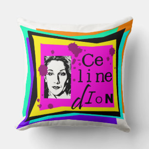 Celine Dion - Pop-Art Kissen