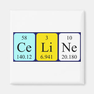 Celine-Periodenmagnetmagnet Magnet