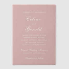 Celine Pink Elegant Wedding