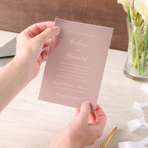 Celine Pink Elegant Wedding