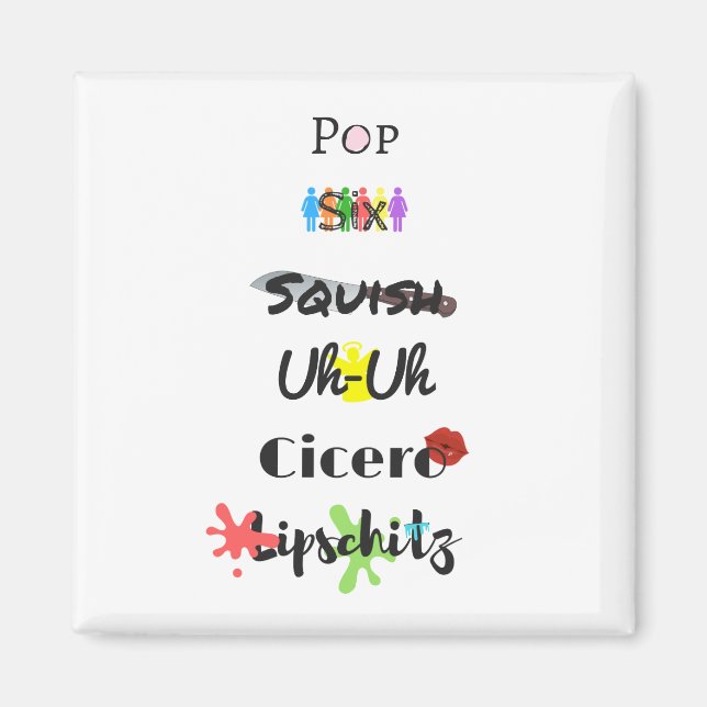 Cell Block Tango Magnet (Vorne)