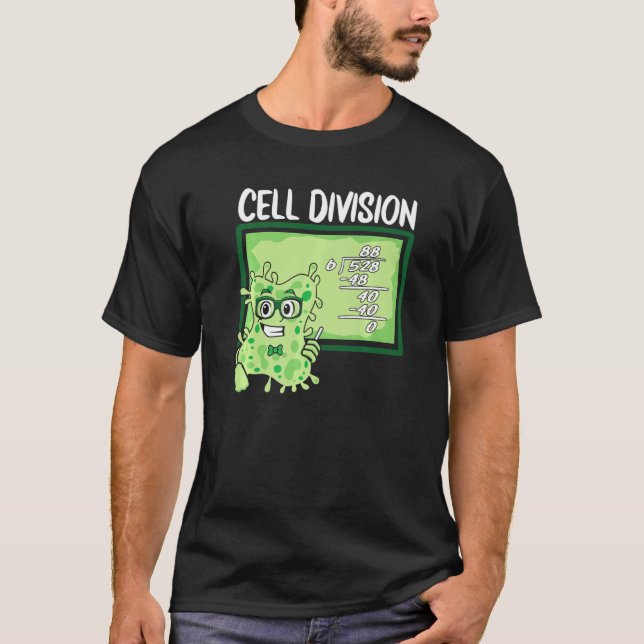 Cell Division  Science Scientist Biologist Kids Bi T-Shirt (Vorderseite)