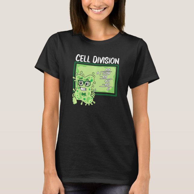 Cell Division  Science Scientist Biologist Kids Bi T-Shirt (Vorderseite)