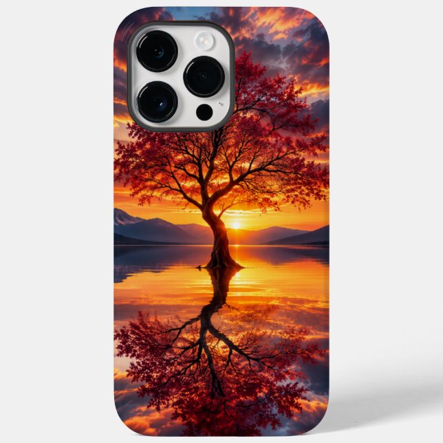 Cell Phone Case Sunset (Rückseite)