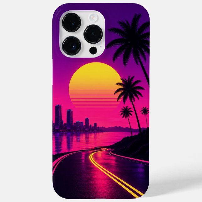 Cell Phone Case The Sunset City (Rückseite)