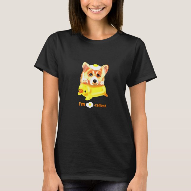 Cellent Excellent Corgi T-Shirt (Vorderseite)