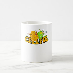 CELLFIE - Wissenschaftliche Mikrobiologie, molekul Kaffeetasse
