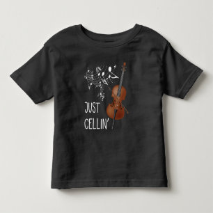 Cellist Cello String Instrument Cellist Spaß viol Kleinkind T-shirt