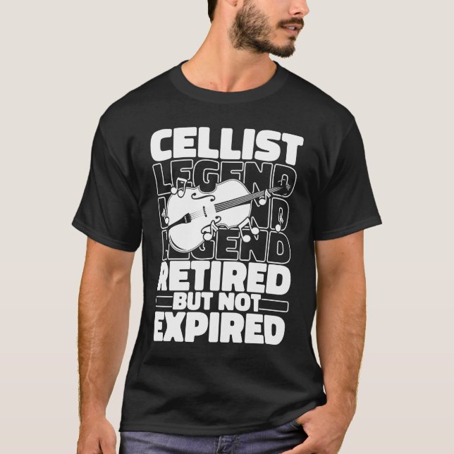 Cellist Remüda Orchestra Violincello Cello T-Shirt (Vorderseite)