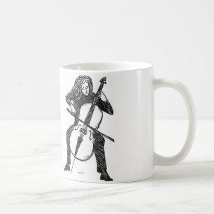 Cellist-Tasse Kaffeetasse