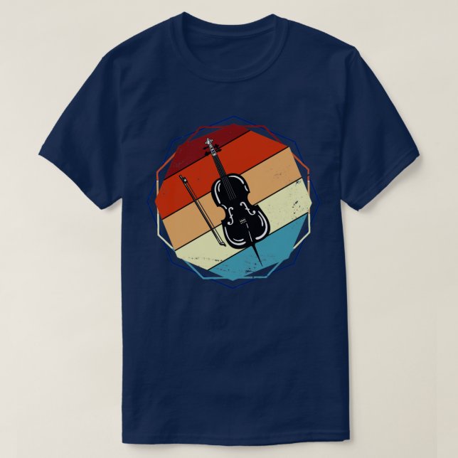 Cellist Vintag Cello T-Shirt (Design vorne)