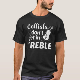 Cellisten erhalten nicht im dreifachen T-Shirt