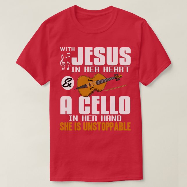 Cello 9 T-Shirt (Design vorne)