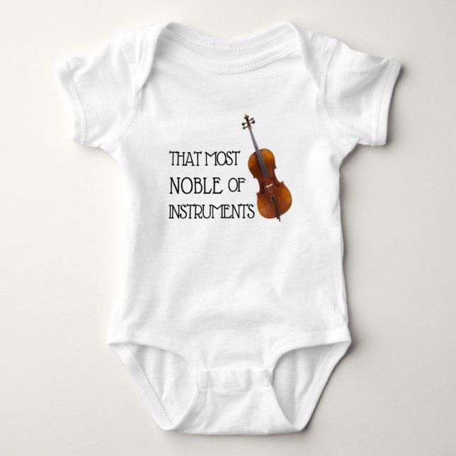 Cello-Baby-Bodysuit Baby Strampler (Vorderseite)