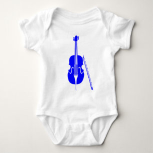 Cello - Blau Baby Strampler