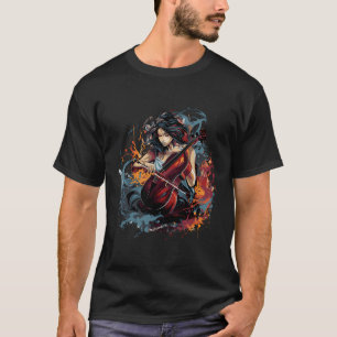 Cello Cellist-Musician Cello-Player-Musikinstrumen T-Shirt