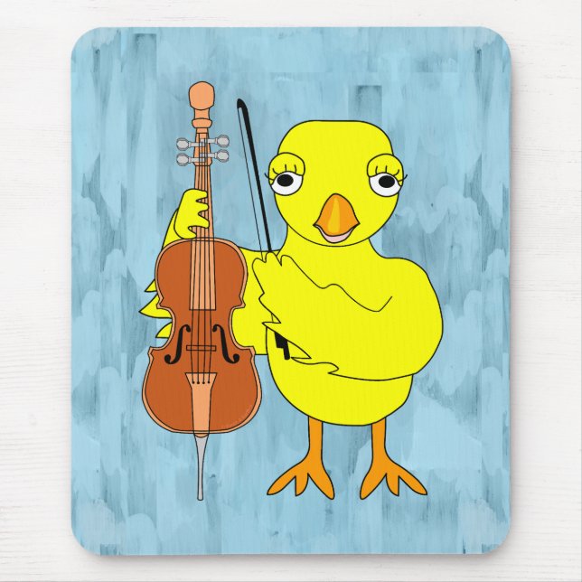 Cello Chick Mousepad (Vorne)