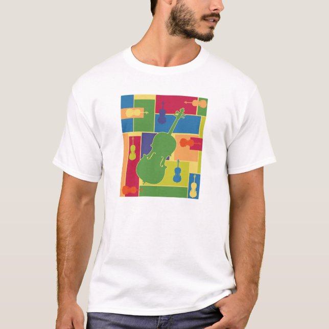 Cello Colorblocks T - Shirt (Vorderseite)