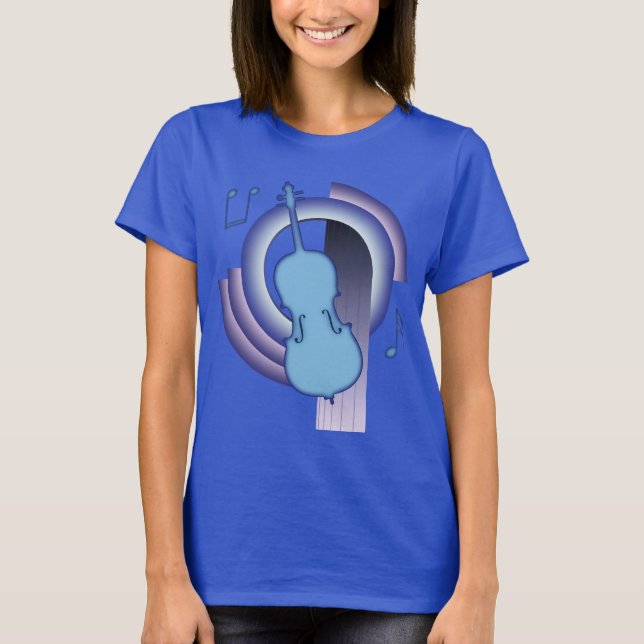 Cello Deco2 T-Shirt (Vorderseite)