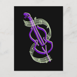 Cello Design Postkarte
